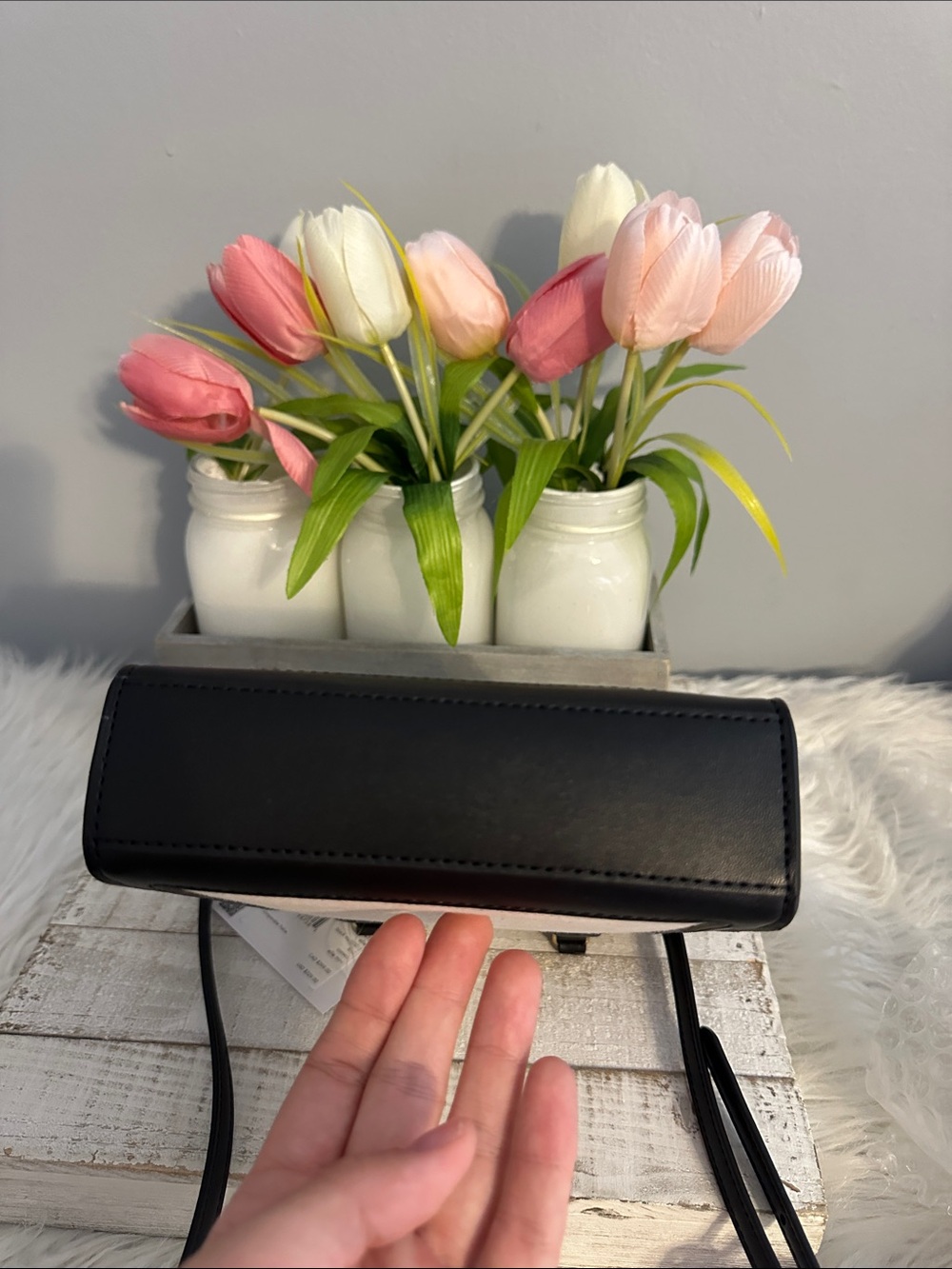 Nwt Kate spade Ellie mini canvas bag - Picture 7 of 12